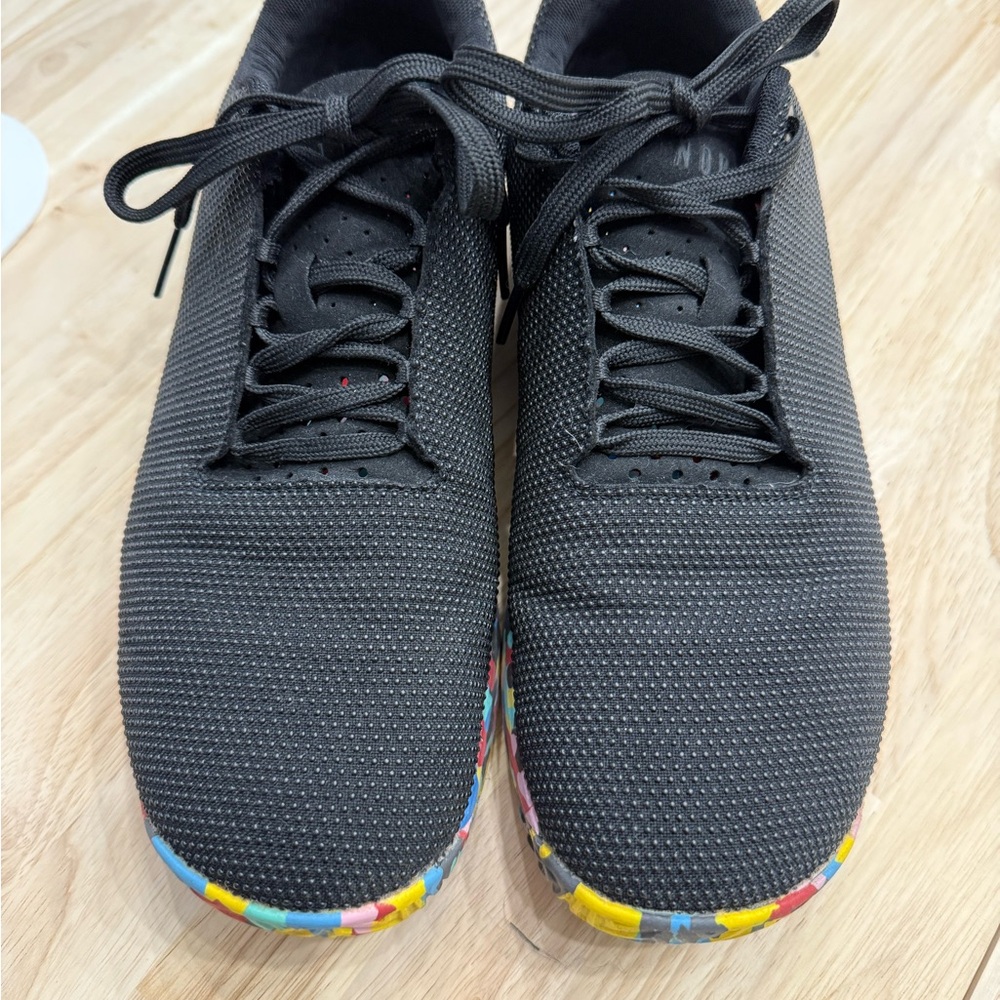 NOBULL Black Trainers with Colorful Sole - Picture 4 of 7